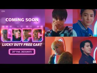 【公式lot】【IDN】🛒LDF X EXO =💖ㅣLUCKY DUTYFREE CART  