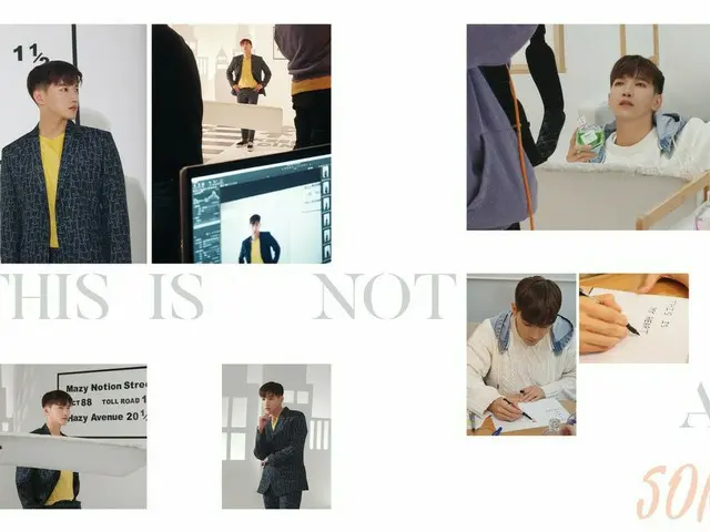 【JT公式】Jun.K(2PM)、5th Mini Album「THIS IS NOT A SONG」リリース記念グッズ Artist MakingBook T