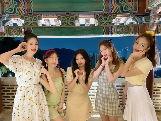 【t公式】LABOUM、[ #LABOUM]釜山撮影終了後💛🧡 #LABOUM #油井 #ソヨン #ジエン #翌 #ソルビン