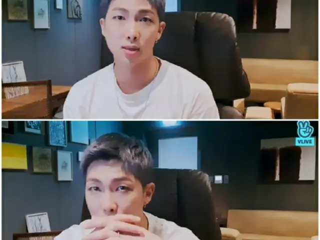 RM(BTS)、短髪姿を披露で話題に。