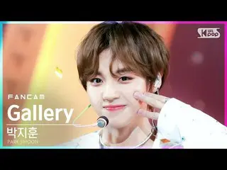 【公式sb1】【テレビ1列_]パク・ジフン_ 「Gallery」(PARK JIHOON FanCam)│@ SBS 人気歌謡_2021.08.15