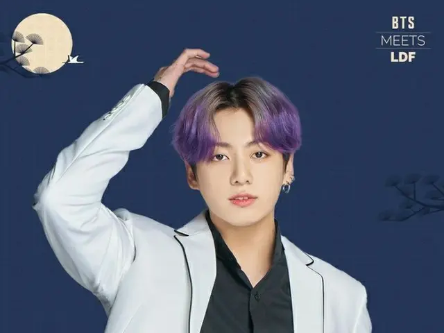 JUNG KOOK(BTS)、韓国ロッテ免税店のSNSで秋夕フォトを公開。