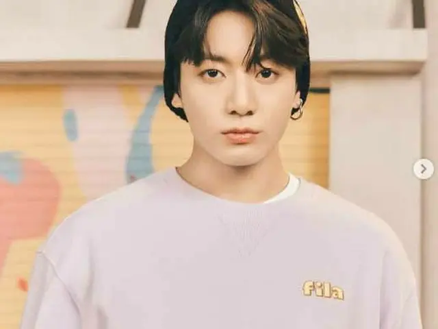 JUNG KOOK(BTS)、FILA KOREAのSNSでFILA X BTS Dynamite Collectionの写真を公開。