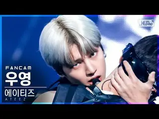 【公式sb1】【テレビ1列_]ATEEZ_ ウヨン「Deja Vu」(ATEEZ_ _ WOO YOUNG FanCam)│@ SBS 人気歌謡_2021.09