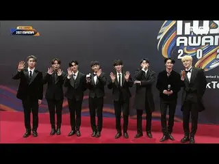 【公式mnk】[2021 MAMA] Red Carpet with ATEEZ_ _  | Mnet 211211放送  