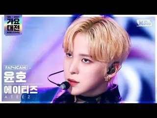 【公式sb1】[2021 歌謡大祭典 4K] ATEEZ_  ユンホ 'Deja Vu' (ATEEZ_ _  YUNHO FanCam)│@SBS Gayo 