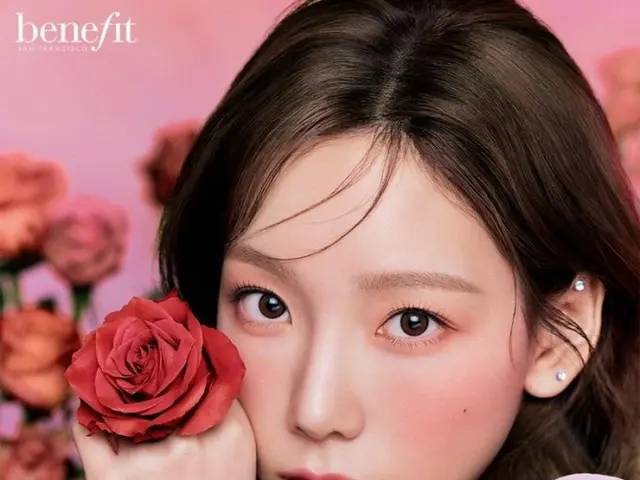 テヨン(少女時代)、メイクアップブランド「benefit」のブランドモデルに。