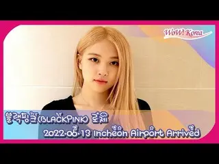 ROSE(BLACKPINK)、もうすぐ仁川国際空港に到着…ライブ配信中