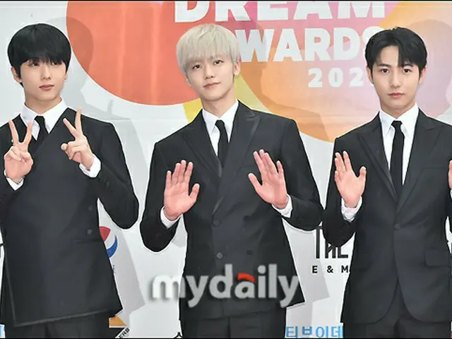 「NCT DREAM」JISUNG、JAEMIN、RENJUN、「K GLOBAL HEART DREAM AWARDS」レッドカーペットイベントに出席。