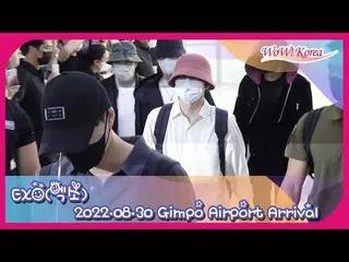 「EXO」、「SM TOWN」を終えて金浦国際空港に到着