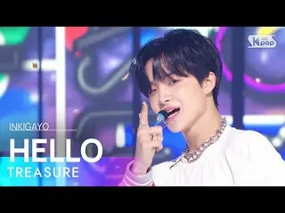 【公式sb1】TREASURE_ _ _ (TREASURE_ _ ) - HELLO 人気歌謡_  inkigayo 20221016  