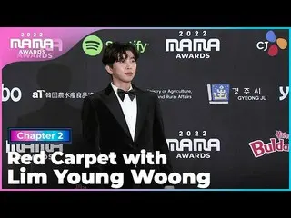 【公式mnk】[2022 MAMA] Red Carpet with イム・ヨンウン_ (Lim Young Woong_ )| Mnet 221130放送  