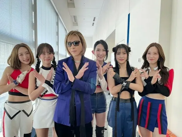 KARA、YOSHIKIと対面。