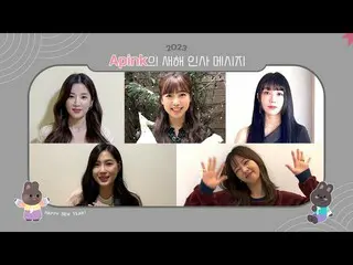 【公式】Apink、Apink Apink 2023新年あいさつメッセージ  