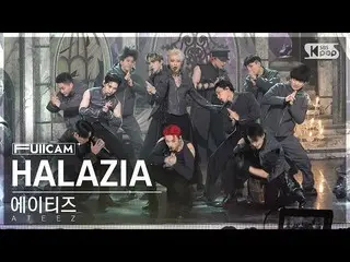 【公式sb1】[お茶の間1列フルカメラ4K] ATEEZ_  'HALAZIA' (ATEEZ_ _  FullCam)│@SBS 人気歌謡 230108  