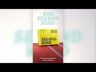 【公式】SEVENTEEN、プソクソン1st Single Album 'SECOND WIND (Special Ver.)' Physical Album 