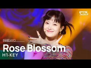 【公式sb1】H1-KEY_ _ (H1-KEY_ ) - Rose Blossom(建物の間に咲いたバラ) 人気歌謡_  inkigayo 20230205 