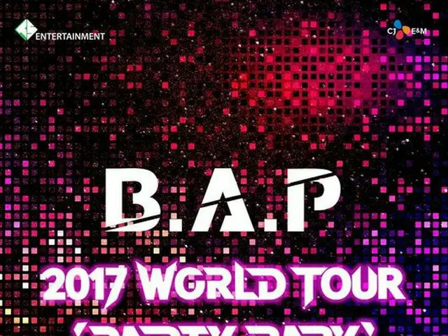 B.A.P、来る28日と29日にソウル・BLUE SQUAREで「B.A.P 2017 WORLD TOUR ‘PARTY BABYCLIMAX」コンサートを開