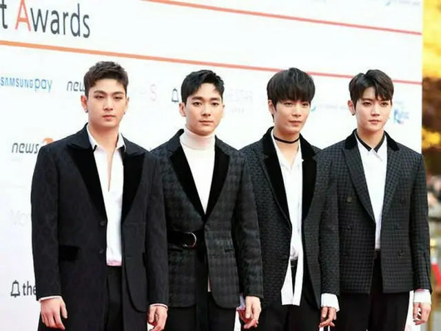 NU’EST、「2017 Asia Artist Awards」会場に到着。