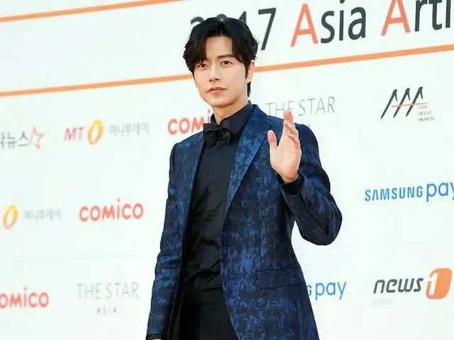 俳優パク・ヘジン、「2017 Asia Artist Awards」会場に到着。