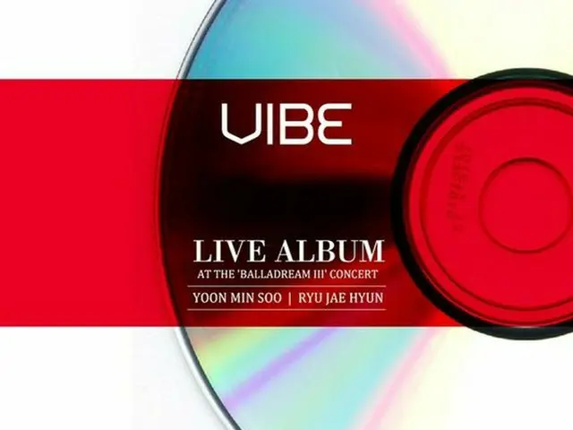 VIBE、11日にライブアルバムを発売。