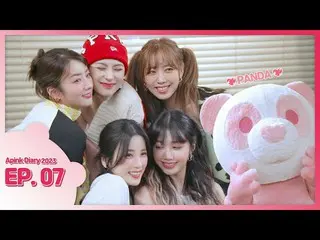 【公式】Apink、Apink Diary 2023 EP.07 (誰も止められない Apink [SELF] Jacket behind)  