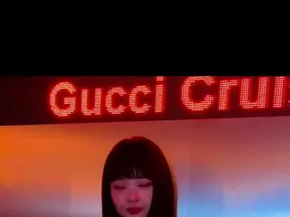 「NewJeans」HANNI GUCCI CRUISE 2024 アフターパーティー