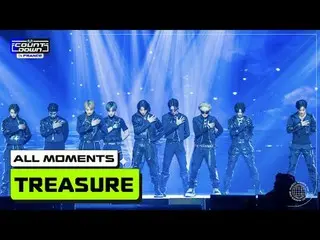 MCOUNTDOWN IN FRANCE TREASURE_ _ _  (TREASURE_ _ ) ALL MOMENTS 🎁💙 World No.1 K