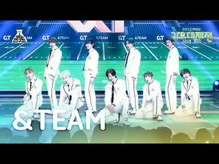 [歌謡大祭典]＆TEAM - Dropkick(Korean ver.)(アンチーム - ドロップキック)FanCam | MBC音楽祭| MBC231231放