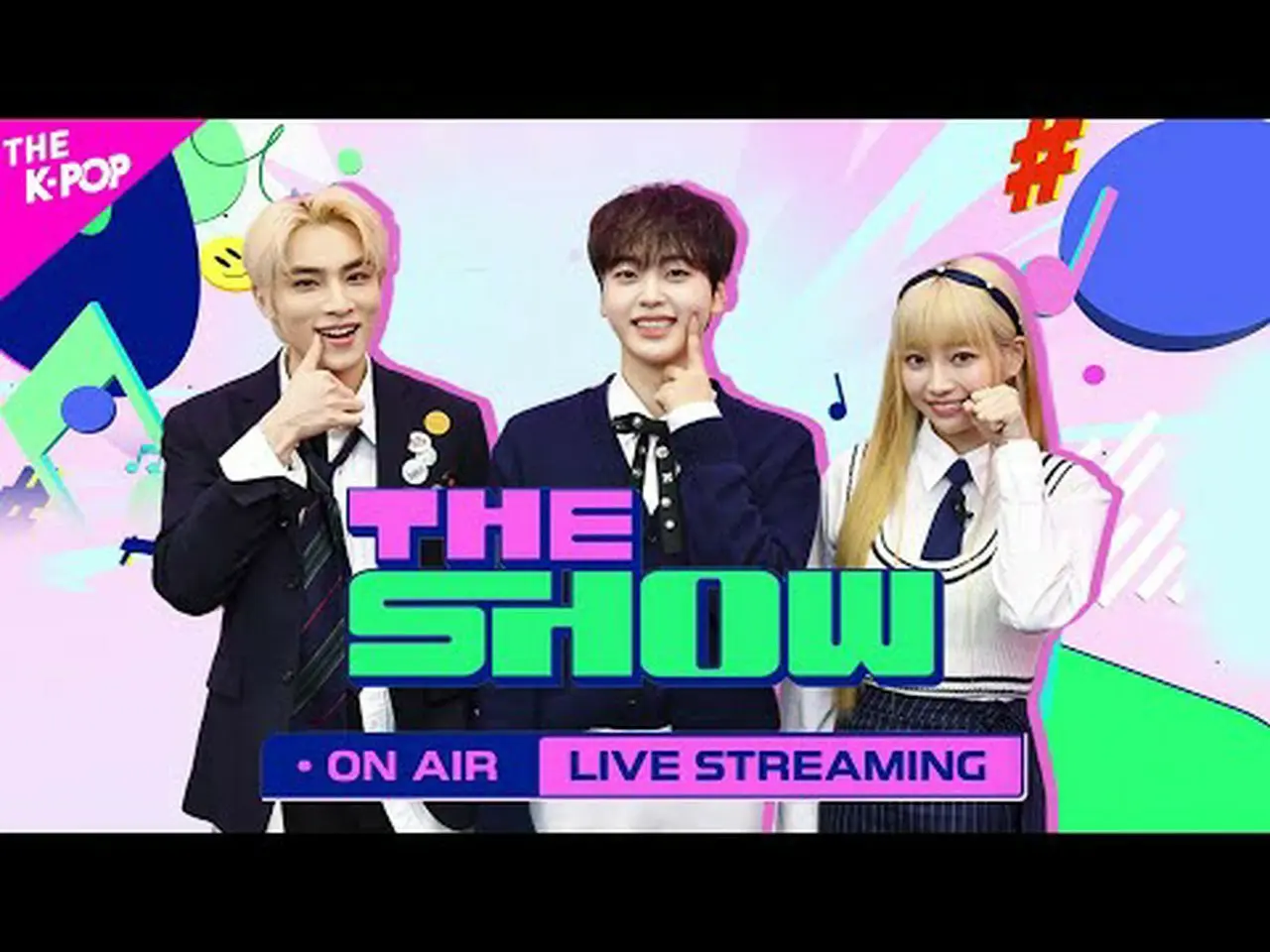 SBS M [THE SHOW] Every Tuesday @ 6PM (KST) 唯一のグローバルK-POP ...