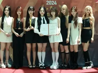 UNIS、「2024大韓民国ベストブランドアワード-大韓民国韓流芸能大賞」に出席
