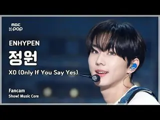 [#陰中直カム] ENHYPEN_ _  JUNGWON(ENHYPEN_ 庭園) - XO(Only If You Say Yes)|ショー！ 音楽センター|