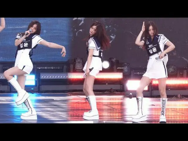 240812 NMIXX_ _  SULLYOON リハーサル ファンカム by 스피넬 * 編集しないでください、再アップロードしないでください