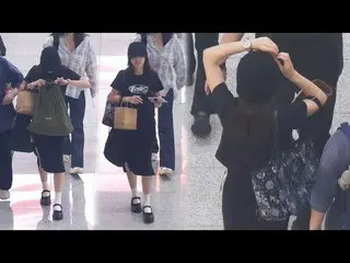 240920 TWICE_ _  ナヨン 空港出発ファンカム by 스피넬
 * 編集しないでください、再アップロードしないでください
