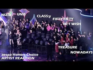 241117 KGMA Honors Choice Award ファンカム by 스피넬
 NCT_ _  WISH_ _  NIZIU_  TREASURE_