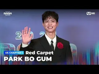 テレビでストリーミング:

 PARK BO GUM (パク・ボゴム_ ) on the glorious Red Carpet of 2024 MAMA AW