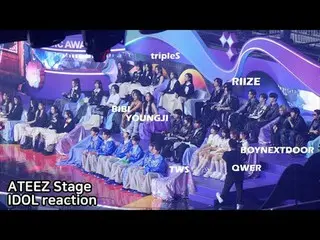 241130 ATEEZ_ _  ステージ IDOL リアクション ファンカム by 스피넬
 * 編集しないでください、再アップロードしないでください
