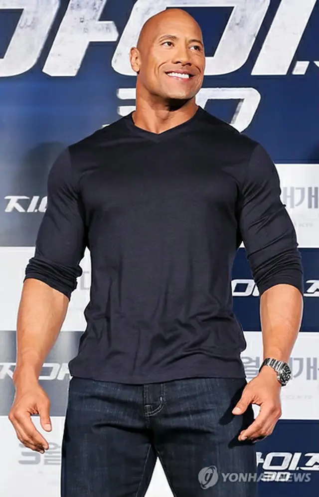 俳優ドウェイン・ジョンソン