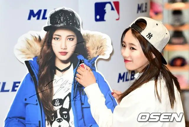 MLB COEXモール店でサイン会を開いた「Miss A」スジ