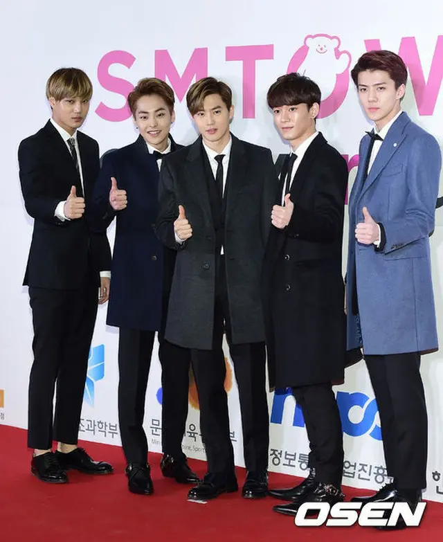 「EXO」KAI、XIUMIN、SUHO、CHEN、SEHUN