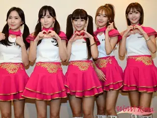 「CRAYON POP」囲み取材