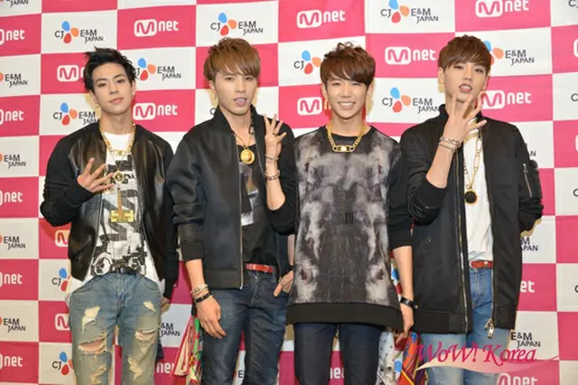 「HIGH4」左からアレックス、ソング、ミョンハン、ヨンジュン