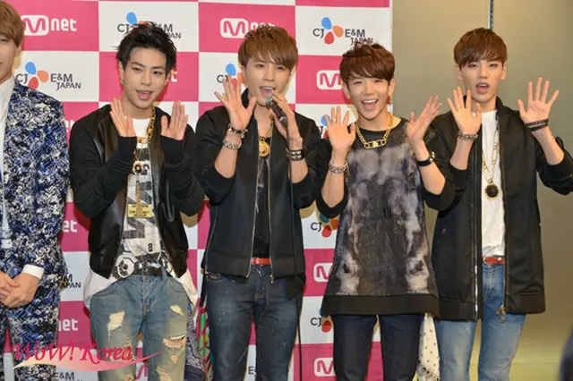 「HIGH4」左からアレックス、ソング、ミョンハン、ヨンジュン