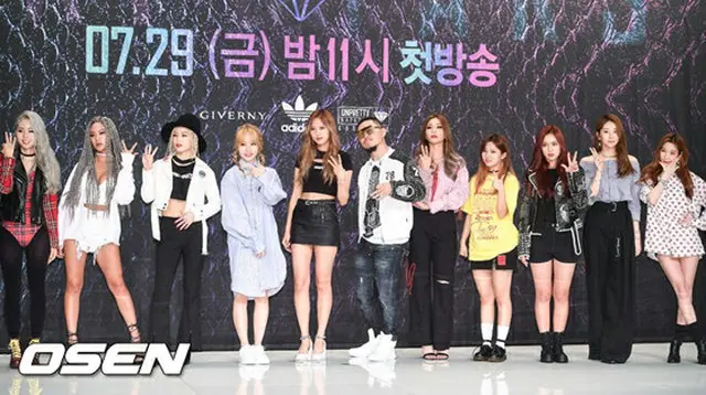 Mnetラップサバイバル「Unpretty Rapstar3」の制作発表会