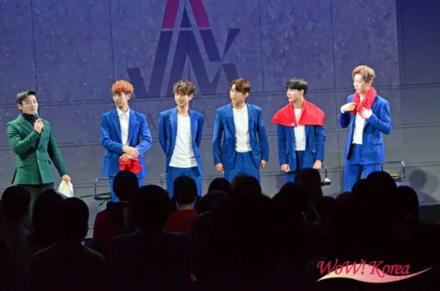 「A-JAX」左からユニョン、ジュンヒ、ヒョンゴン、スンジン、スンヨプ