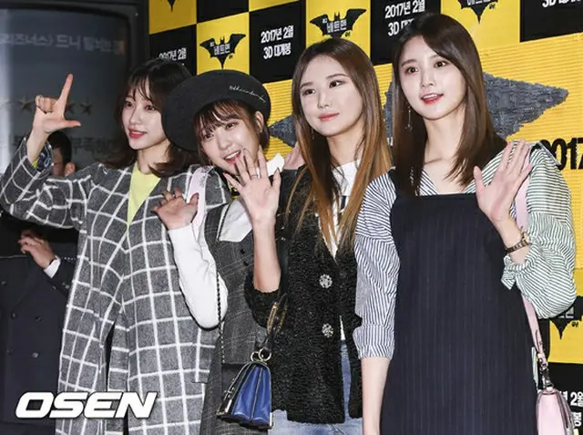 「EXID」左からハニ、ヘリン、LE、ジョンファ