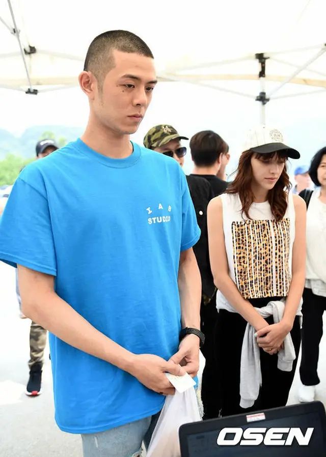 6師団新兵教育隊に入所した歌手Beenzino