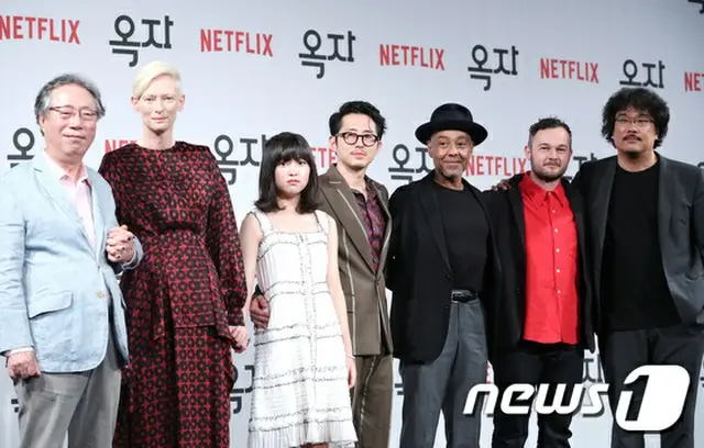 映画「オクジャ（Okja）」の記者懇談会