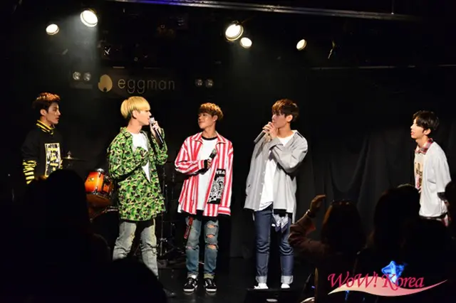 「IMFACT」左からジェオプ、ウンジェ、テホ、イサン、ジアン