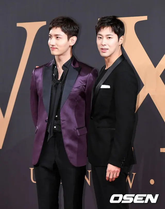 「TVXQ！ ASIA PRESS TOUR」記者会見を開催した「東方神起」